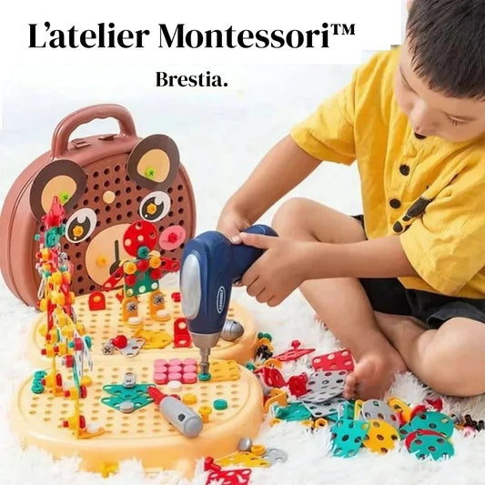 L'atelier Montessori™ - Apprenez l'autonomie à votre enfant + Livret + Diplôme offerts