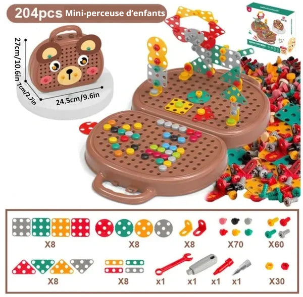 Mini-perceuse pour L'atelier Montessori™