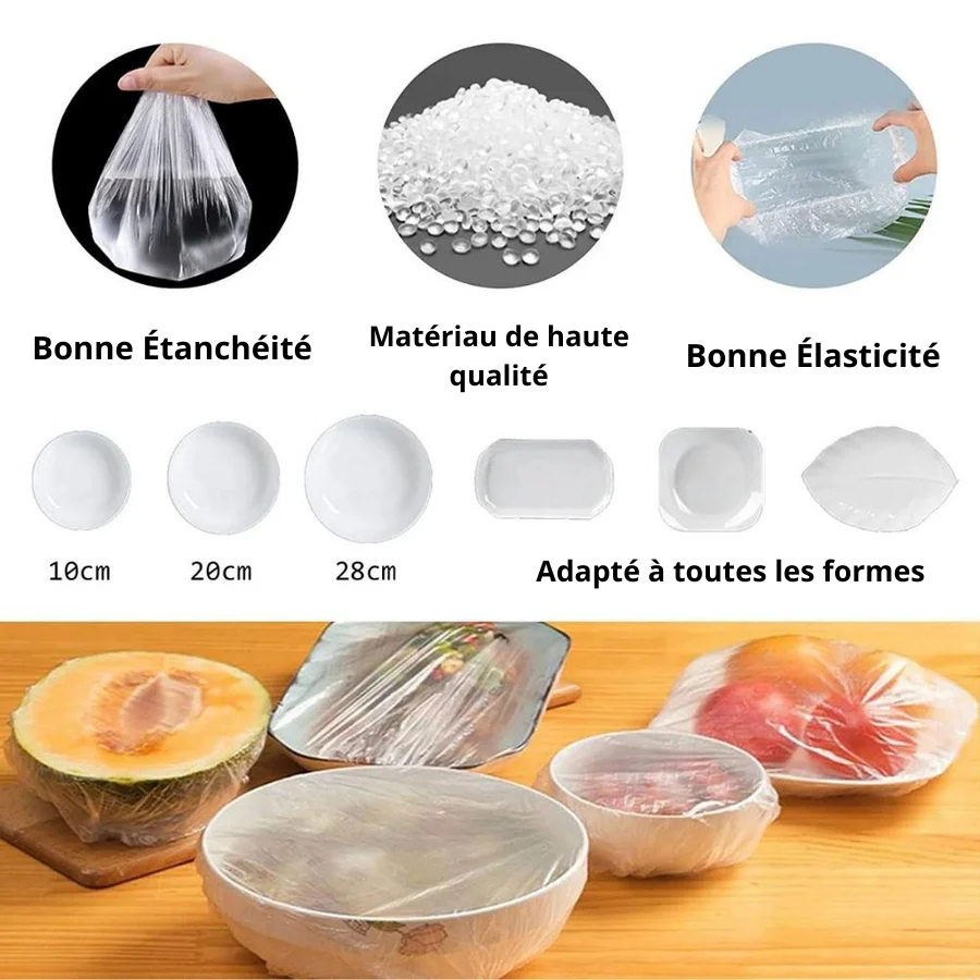 50+50 GRATUITS | FreshBag™ - La charlotte alimentaire pour produits frais