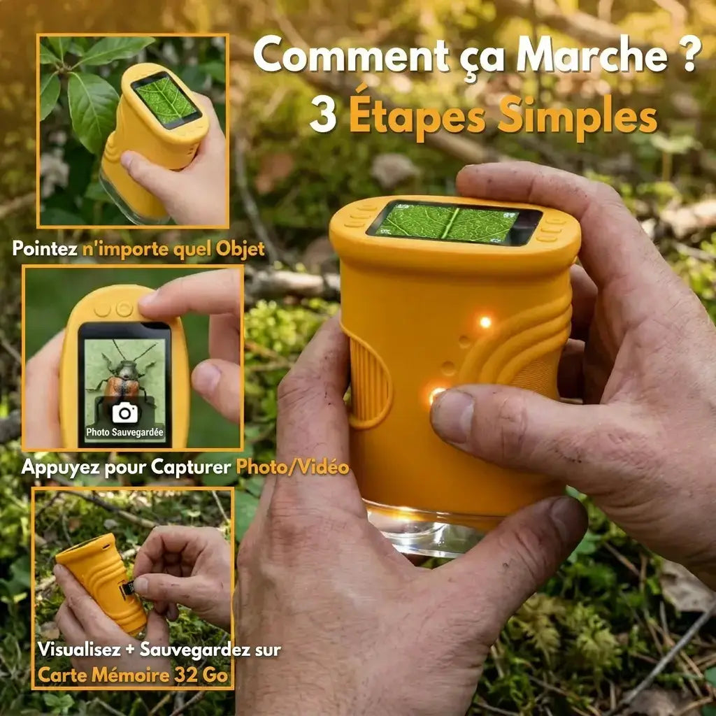Curioscope™ - Le Microscope Éducatif