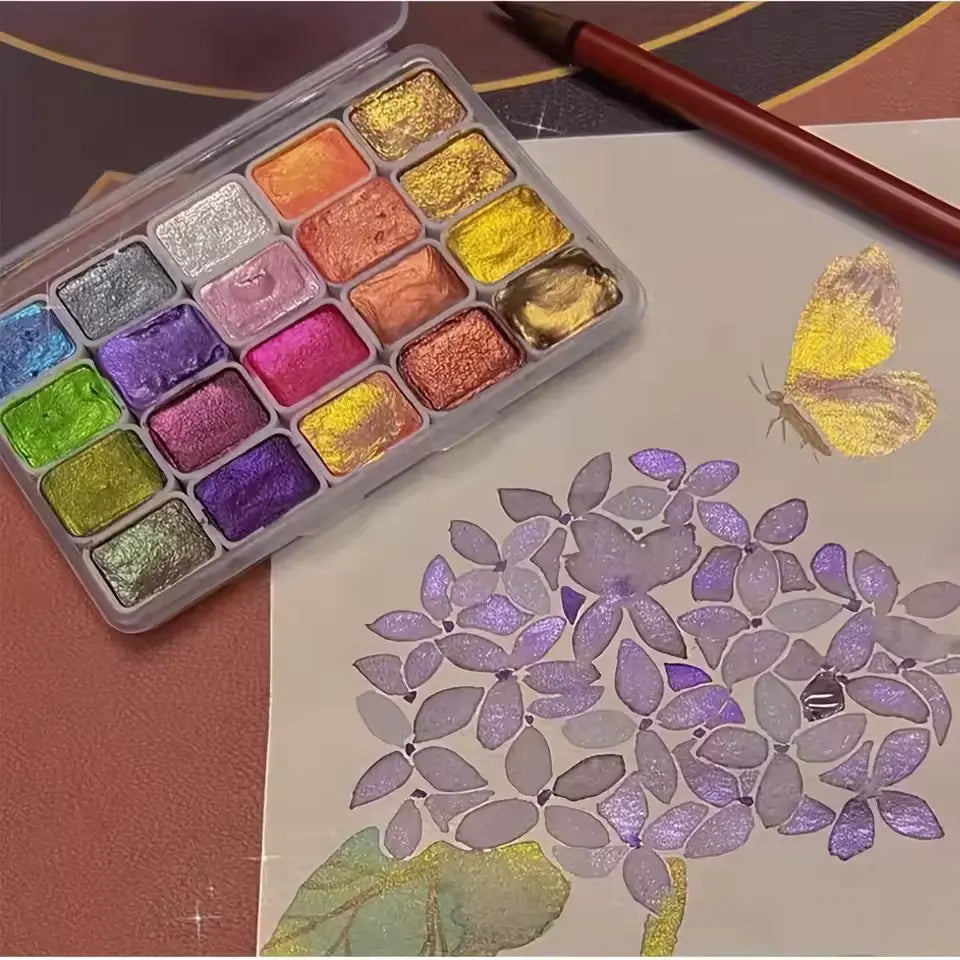 PearlArt™ - 20 couleurs brillantes qui transforment vos créations en œuvres d'art !