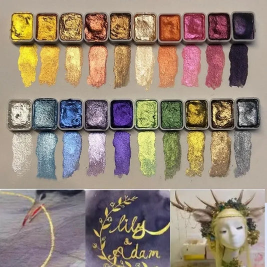 PearlArt™ - 20 couleurs brillantes qui transforment vos créations en œuvres d'art !